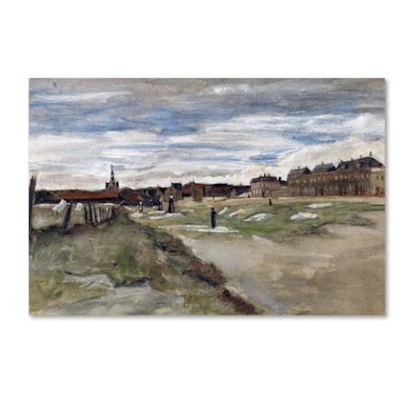 Van Gogh 'Bleaching Ground At Scheveningen' Canvas Art,22x32